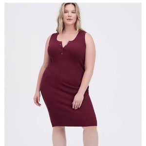 Torrid bodycon dress.